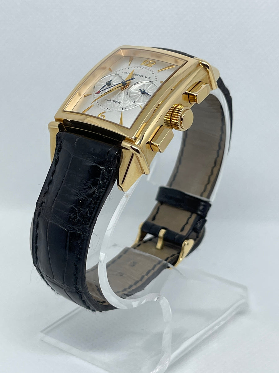 Girard Perregaux Rose Gold Vintage 1999 Ref 2599 Every