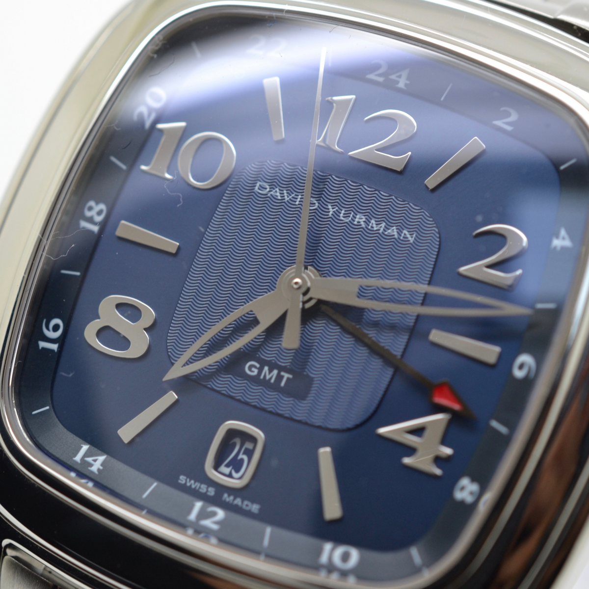 DavidYurman Thoroughbred Automatic BlackDial Watch David Yurman Belmont Chronograph 42mm SS Black Dial T305-CST  main image 2