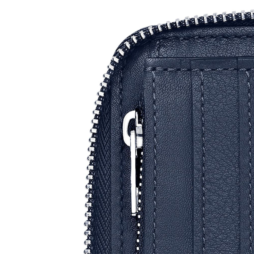 Shop for Louis Vuitton Blue Taurillon Leather Vertical Zippy