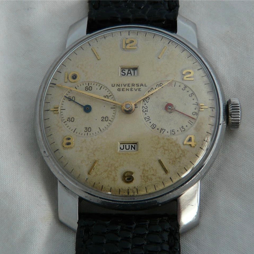 Universal Genève Triple Date Calendar Cal 291 - Main Image