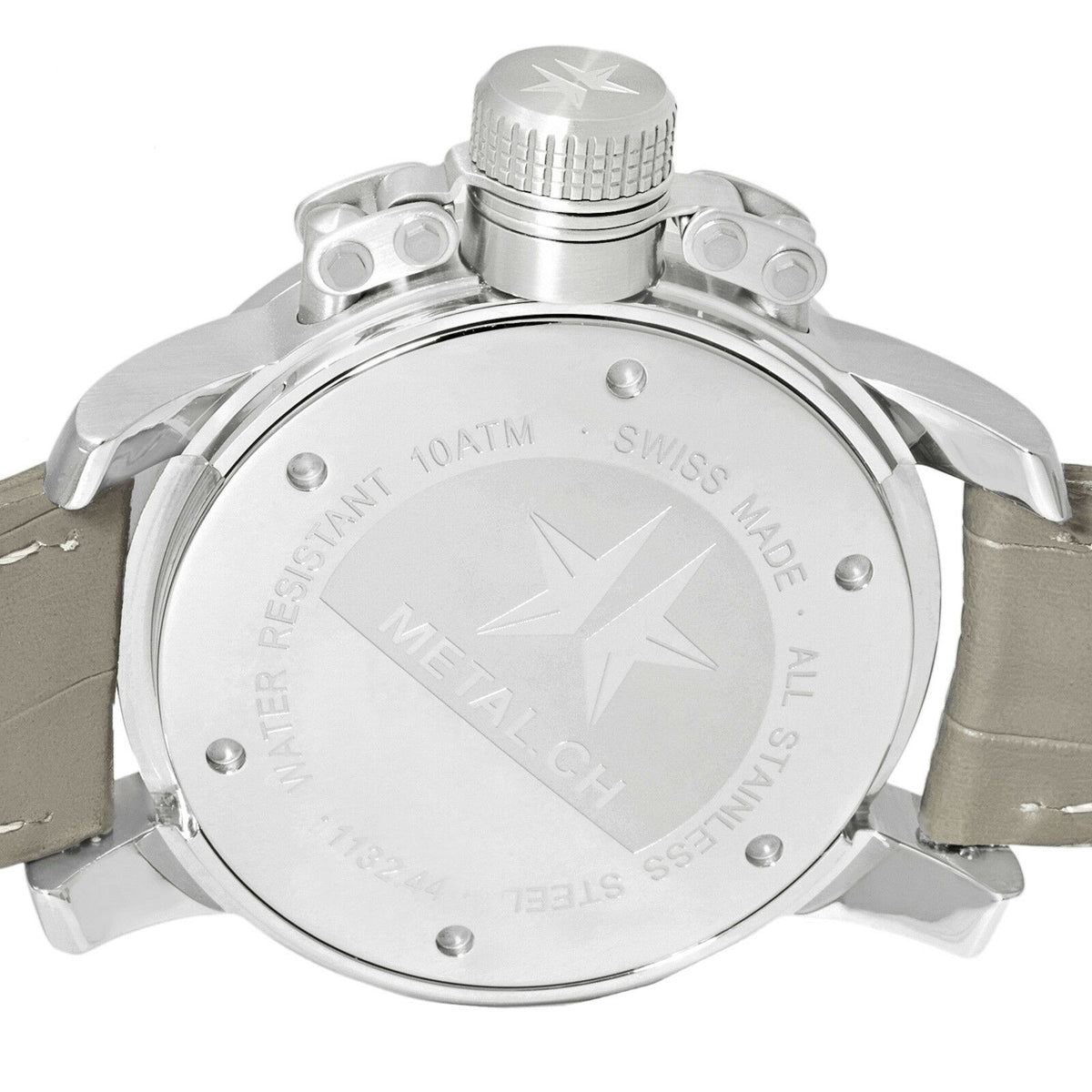 Metal.CH - Metal.CH Chronometrie Initial Mens Swiss Made Gray