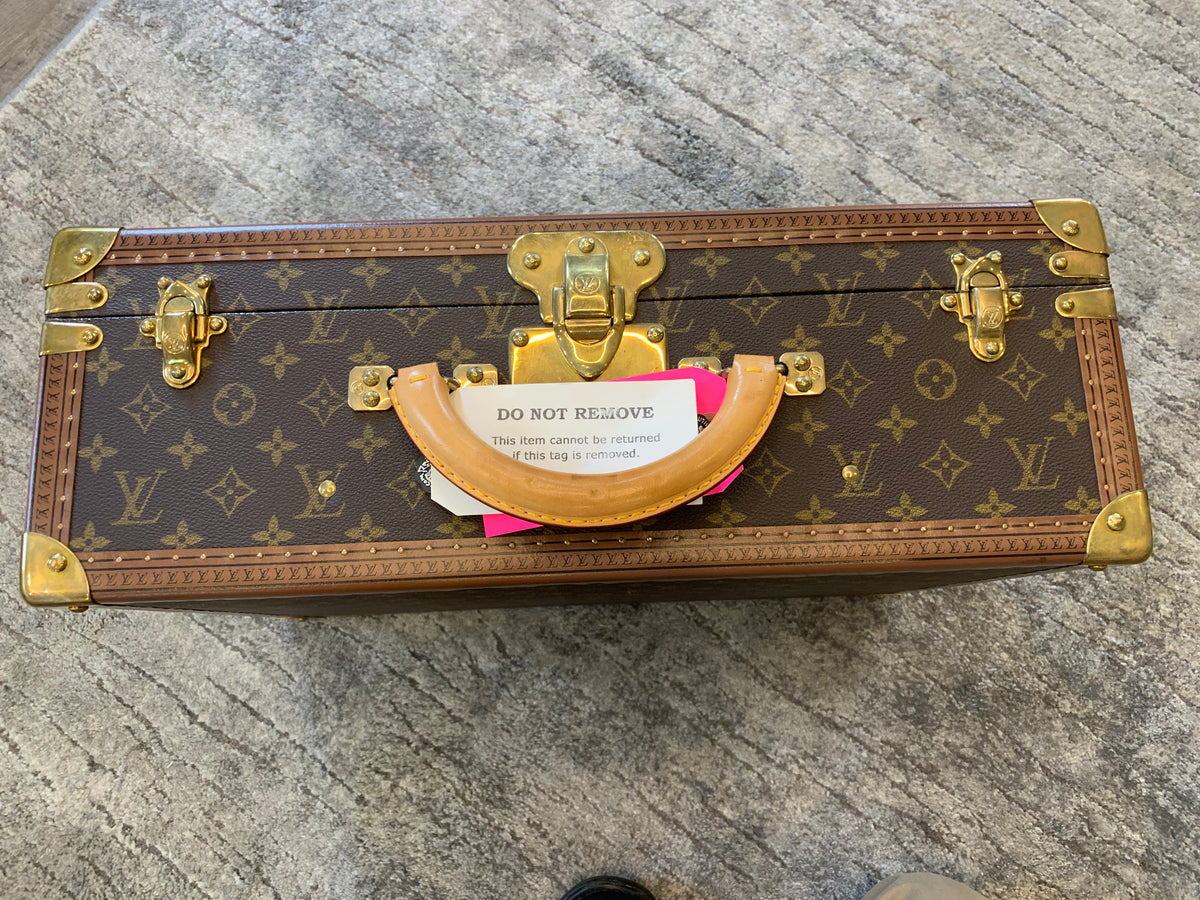 Louis Vuitton bisten trunk Travel Case/Overseas Suitcase, LV