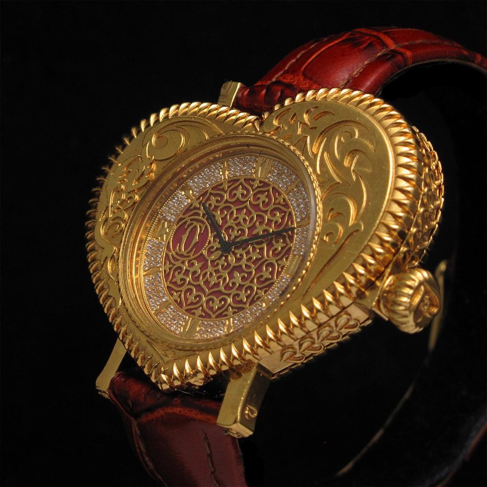 Cartier Famous 1920 Heart of Gold Watch