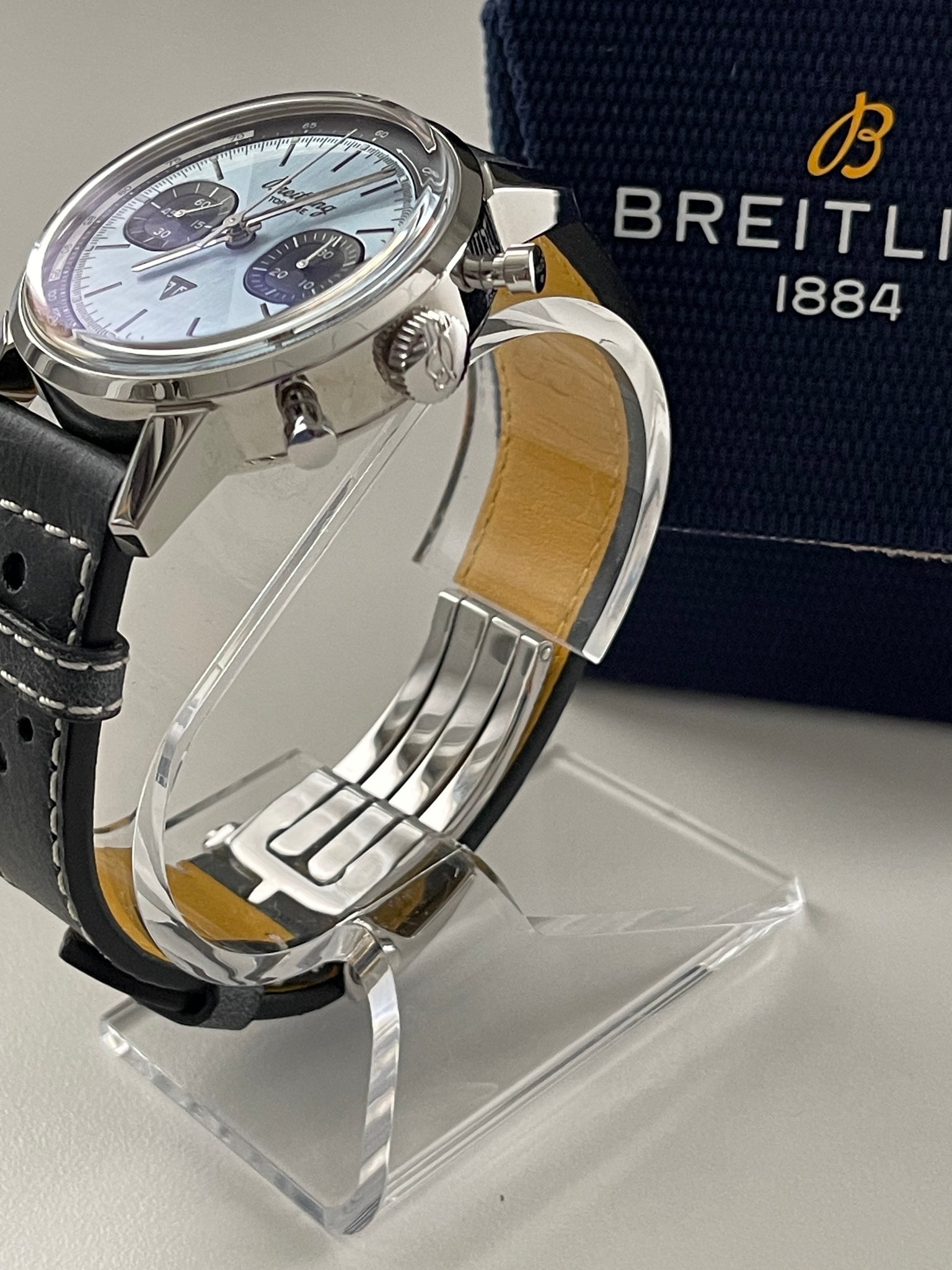 Breitling Top Time B01 Triumph, Stainless Steel - Ice Blue