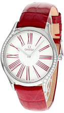 Omega De Ville Diamond White Dial Ladies Watch (Quartz)