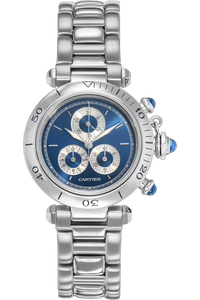 Cartier Pasha Chronograph Quartz Blue Dial Every Watch Has a Story