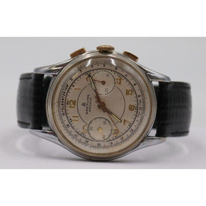 Breitling - Gorgeous Vintage Telemeter Chronograph Manual Wind Watch