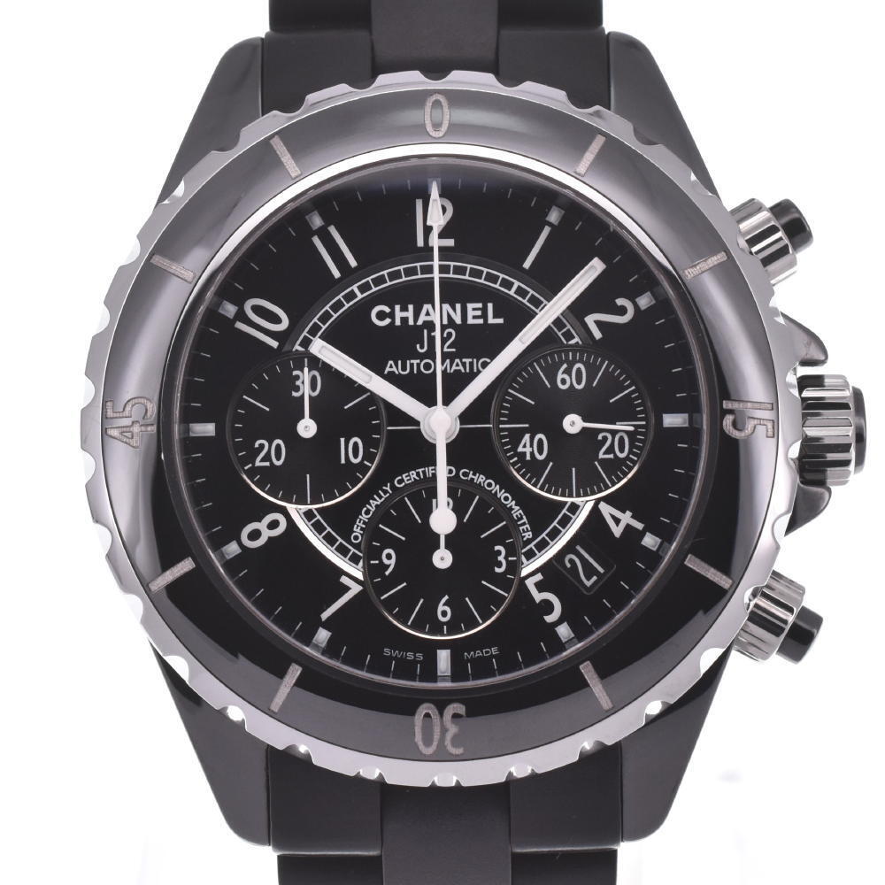 Chanel - J12 Black Ceramic 41mm Chronograph