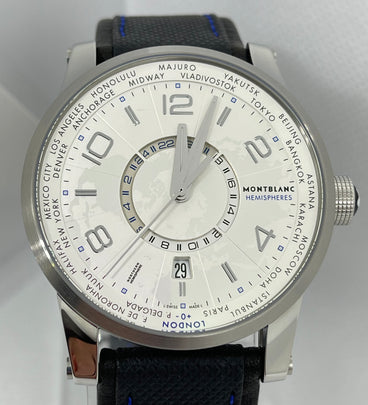 MONT BLANC AUTOMATIC 腕時計 Montblanc TimeWalker Chronograph 43mm Automatic Black
