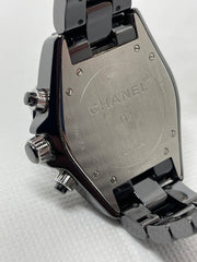 Chanel - J12 Black Ceramic 41mm Chronograph – Every Watch Has a Story
