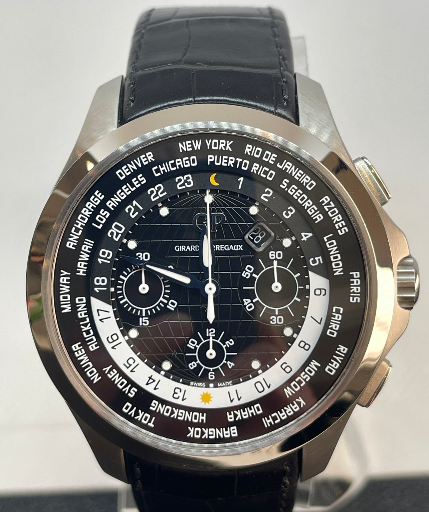 Girard perregaux sales world time chronograph