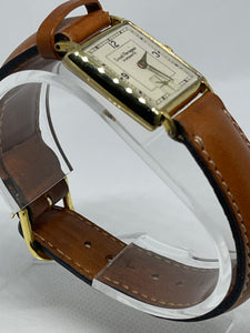 Girard-Perregaux - Astoundingly Rare 1945 Gyromatic - Yellow Gold Plated - 25mm - Manual Wind Watch