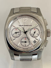 Girard Perregaux "Classique Elegance Square Cambered Chronograph" Stainless Steel
