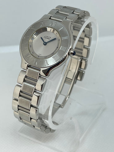 Vintage Cartier Must de 21 - Ladies Stainless Steel Watch – Every