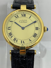Cartier - Vermeil Ladies Watch Gold Plated Circa 1990s