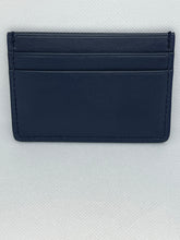 Ateliers Auguste- Card Holder -  Navy Smooth Leather 