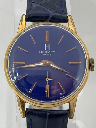 Hermès - Paris Vintage Blue Dial – Every Watch Has a Story