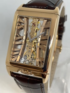 Corum - Golden Bridge Rectangle 18K Gold