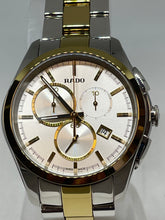 Rado Hyperchrome Two Tone Chronograph Stainless Steel And Ceramic Quartz Men's Watch