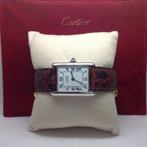 Les Must de Cartier - Vintage 18k Gold Plated Tank Watch