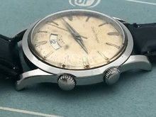 Rare 1960's Girard Perregaux Alarm in Box Wind Up Stainless Steel