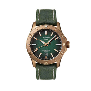 Christopher Ward - C60 Bronze Green Ombre Trident