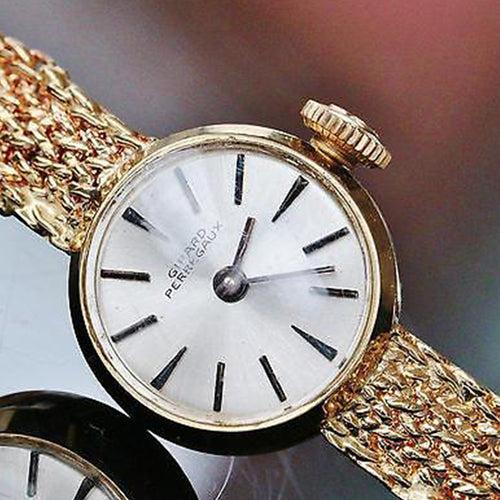 1970's Girard Perregaux 14k yellow gold 6.25