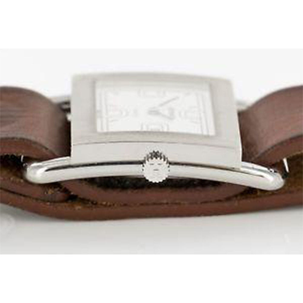 Hermès - Barenia BA1.510 Stainless Steel Ladies Leather Wrist W –  Every Watch Has a Story
