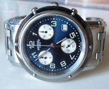 Herm&egrave;s - Clipper Chronograph SS Watch CL1.910. 38mm  display picture 2