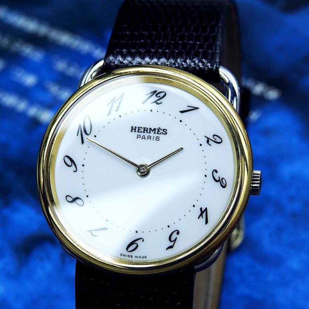 Hermès - Men's 32mm Arceau Gold Plated – Every Watch
