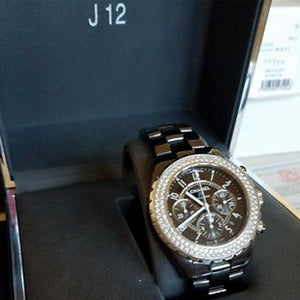 Chanel-Diamond Bezel J12 Chronograph 41mm