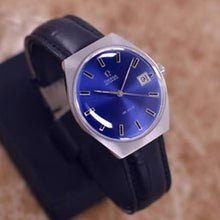 Omega - Stunning Blue DeVille Circa 1970 Vintage Men's Automatic Date