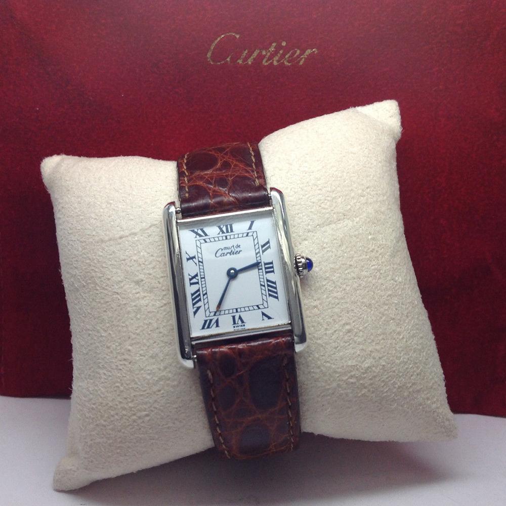 Les Must de Cartier - Vintage 18k Gold Plated Tank Watch – Every
