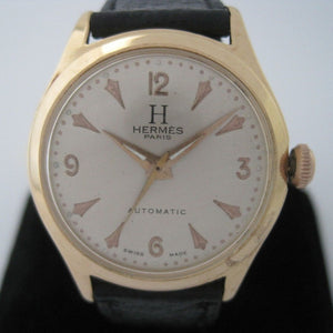 Herm&egrave;s - Vintage Automatic Rose Gold Watch