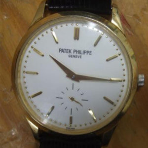Patek Philippe - Signed and Numbered Yellow Gold Tone Calatrava