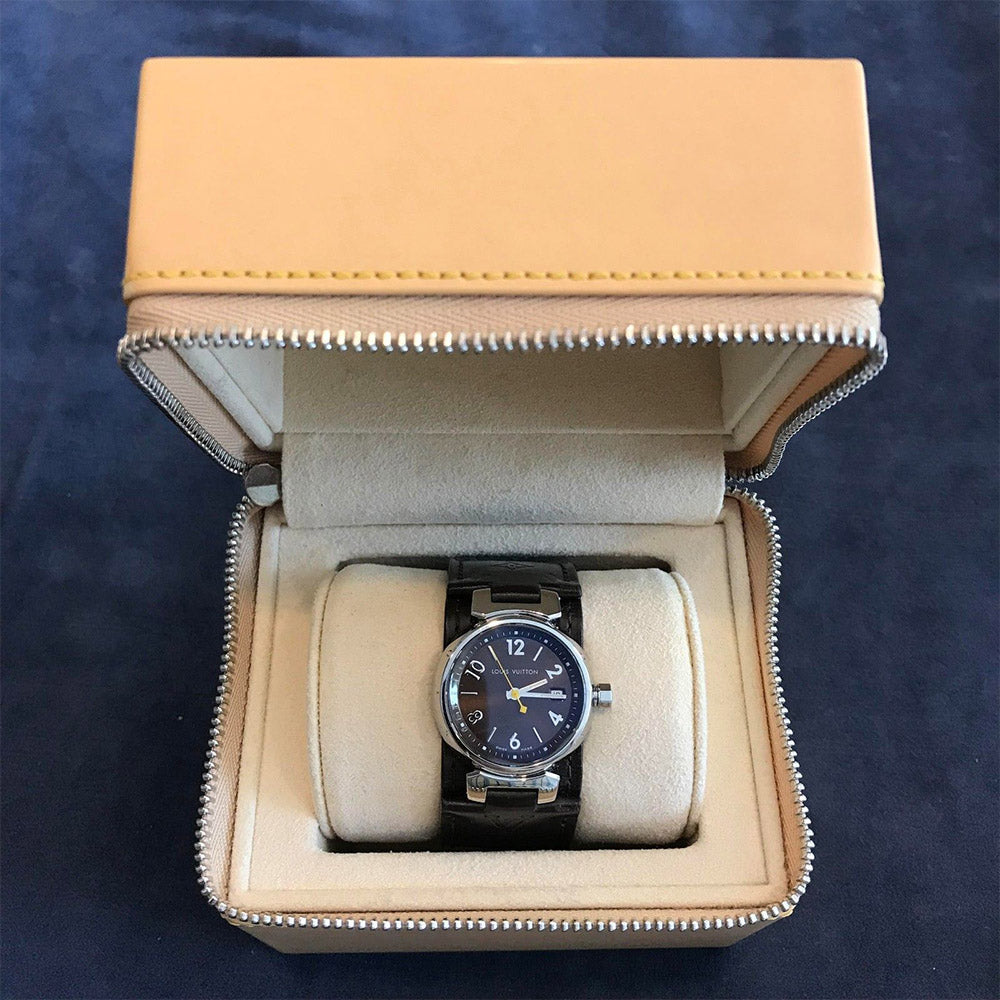 Louis Vuitton - Louis Vuitton Brown Tambour Ladies Watch