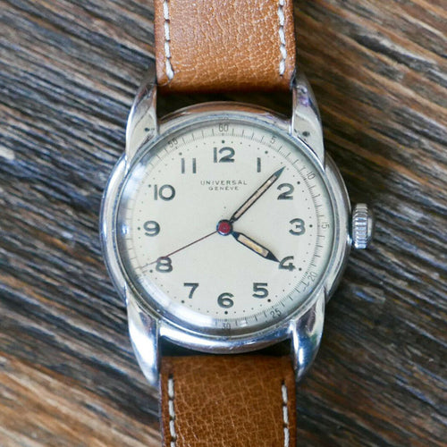 Universal Genève - Vintage Stainless Steel Watch