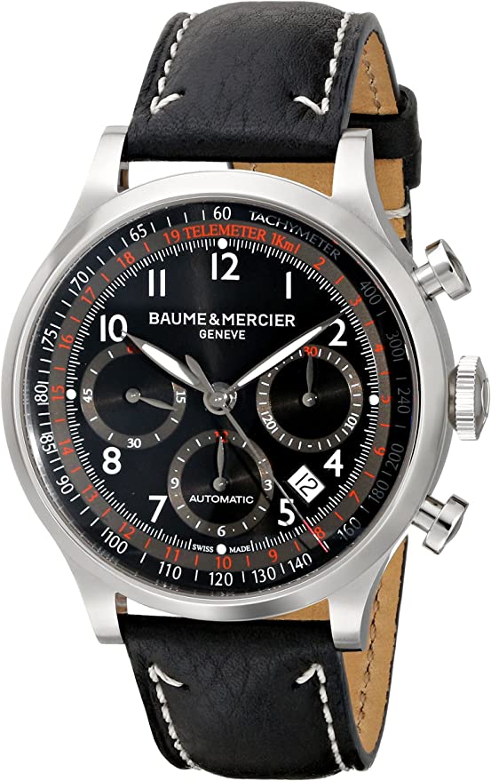 Baume & Mercier Capeland Black Chronograph 10001