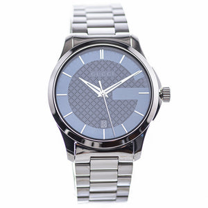 Gucci G - Timeless Blue Checkerboard Dial