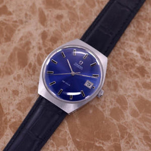 Omega - Stunning Blue DeVille Circa 1970 Vintage Men's Automatic Date