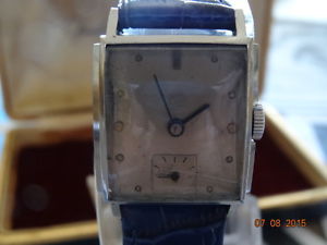 Girard Perregaux 24mm Art Deco Square Cal 86 FEF 170 Original Box