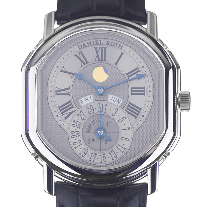 Daniel Roth - Quantieme Perpétuel Boîte Watch (Perpetual Calendar Moon Phase)