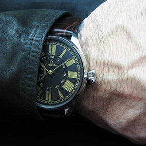 Omega - Antique Circa 1910 Large Art Deco Wrist Watch