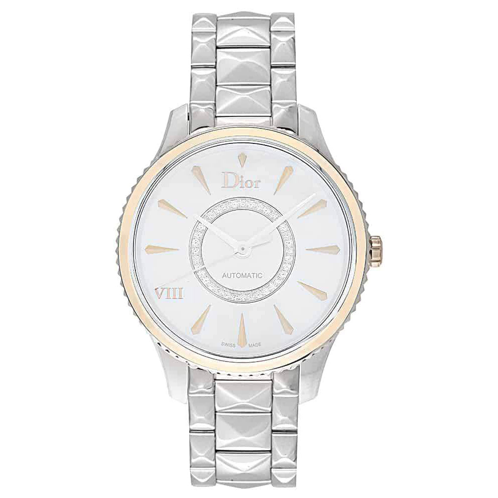 Dior - VIII Montaigne Steel & 18K Rose Gold Ladies  display picture 1