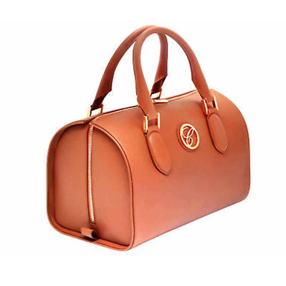 Chopard Milano Cognac Leather Handbag