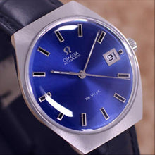Omega - Stunning Blue DeVille Circa 1970 Vintage Men's Automatic Date
