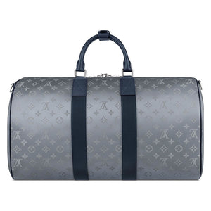 Louis Vuitton - Keepall Bandouliere 50 Satellite Silver