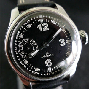 Omega - Circa 1920 Military Pilot Watch - 42mm with 15 Jewels