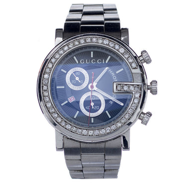 Gucci G - Chronograph with Diamond Bezel – Every Watch Has a