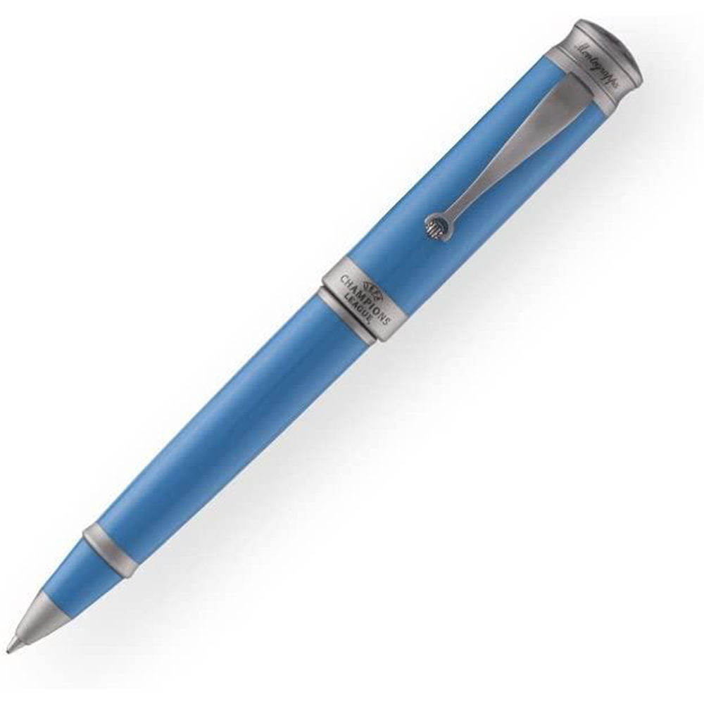 Montegrappa UEFA Champions League Light Blue Ballpoint Pen